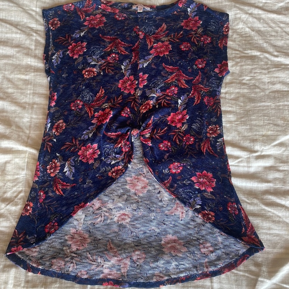 Tempted Tie up Blouse! Women’s XL